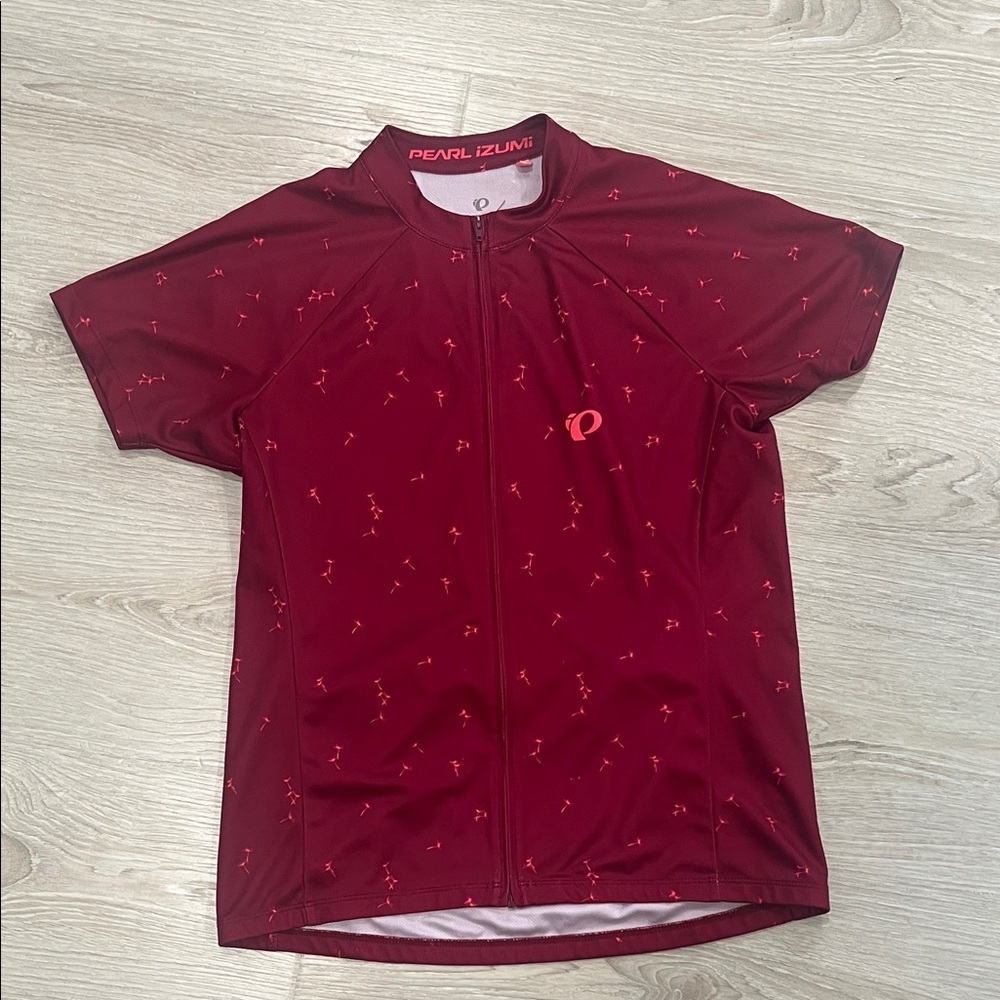 Pearl Izumi Burgundy Select Escape Cycling Top
